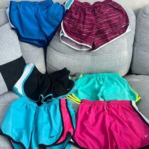 AMAZING LOT Girls Nike Shorts!